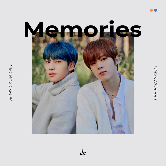 김우석 & 이은상 ‘Memories’ 온라인 커버 / 사진=브랜뉴뮤직, 티오피미디어 제공