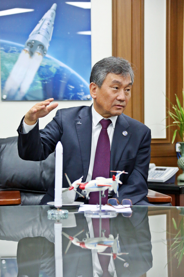 임철호 한국항공우주연구원장. /사진제공=한국항공우주연구원