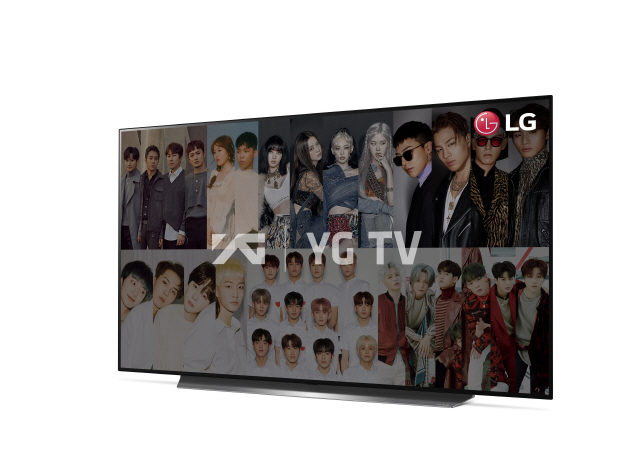 LG 올레드 TV(모델명: CX)에 한류 콘텐츠 채널을 띄운 모습. /사진제공=LG전자