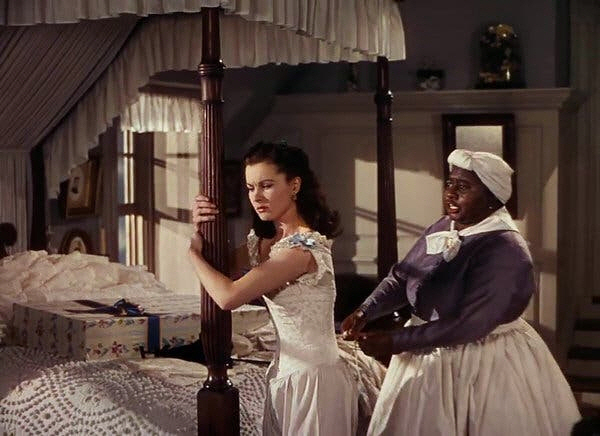 지난 5월 미국에서 흑인 조지 플로이드 사망 사건을 계기로 인종 차별에 대한 비판이 확산 되던 가운데 인종 차별과 노예제도를 미화했다는 이유로 부각돼 비판받은 영화 ‘바람과 함께 사라지다’의 한 장면.