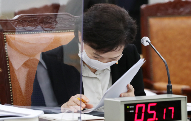 국토부 국감장에 퍼진 ‘테스형’… 웃음 참지 못한 김현미