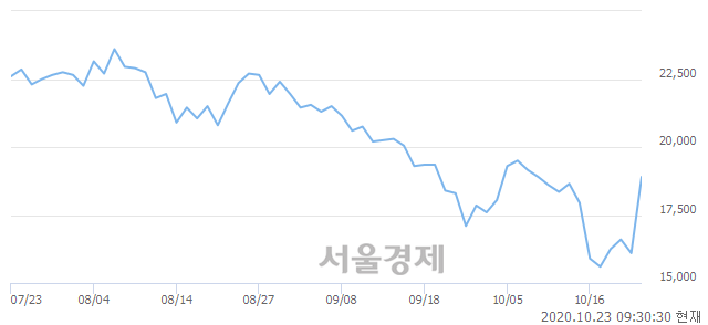 <유>파미셀, 전일 대비 17.39% 상승.. 일일회전율은 8.57% 기록