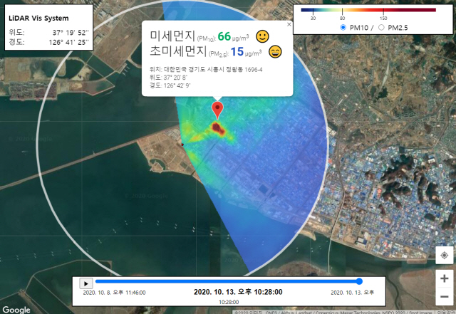'미세먼지 초고해상도 측정' 시흥 '라이다' 세계 첫 개발