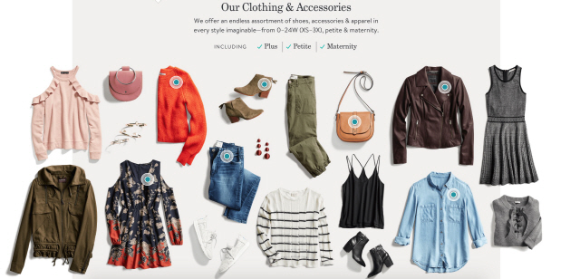 미국 패션 큐레이션 기업 스티치픽스는 온라인을 통해 고객 취향에 대한 16가지 질문후 개인에 맞는 스타일링을 제안한다.  /사진=스티치픽스 홈페이지 캡쳐