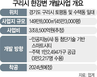 0715A16 구리시 한강변 개발사업 개요