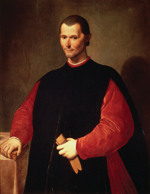 산티 디 티토(Santi di Tito)가 그린 니콜로 마키아벨리의 초상. 출처=위키피디아