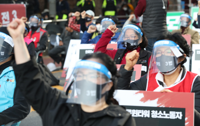 민주노총 선거전 '닥치고 투쟁'...사회적대화 암운