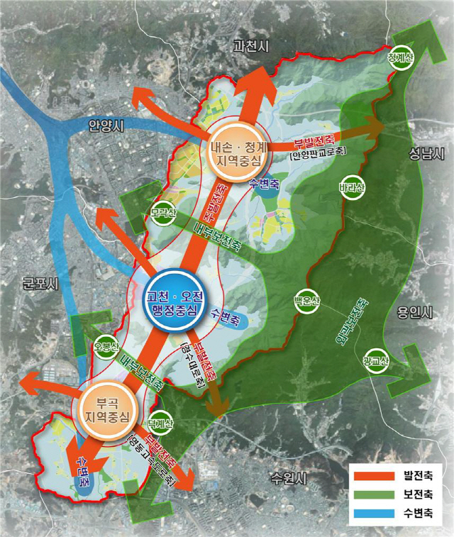 경기도, 2035년 의왕 도시기본계획 승인…인구 22만여명 목표