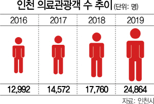 2315A28 인천 의료관광객 수 추이