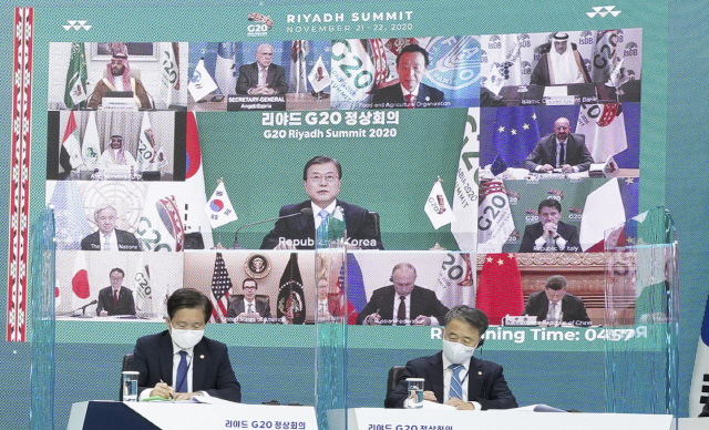 文대통령 G20 정상회의서 'WTO등 다자주의 복원해야'