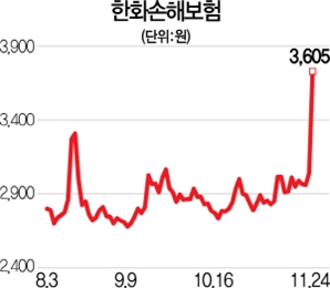 매각설 휩싸인 한화손보 18% 급등…회사측은 "사실무근"