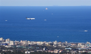 제주 가시거리 160㎞..."흑산도가 보이네"