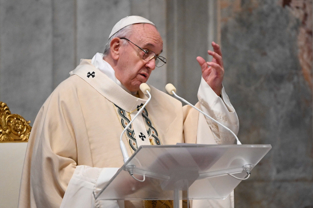 프란치스코 교황./AFP연합뉴스