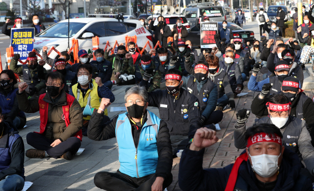 코로나 확산 와중에…민주노총 총파업 3만4,000여명 참여