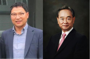 김용구 (왼쪽)현대하이텍 대표와 김효수 효석 대표.