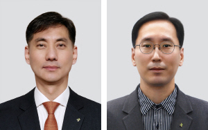 2일 인사를 통해 승진한 박경렬(왼쪽) 깨끗한나라 전무(CFO), 박경환 상무(CHO)