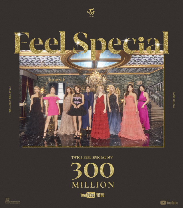 트와이스 ‘Feel Special’ 뮤직비디오 3억 뷰 돌파 / 사진=JYP엔터테인먼트 제공