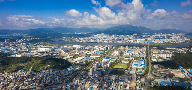 내년부터 ‘산업단지 대개조’사업이 추진되는 구미국가산단 전경. /제공=구미시