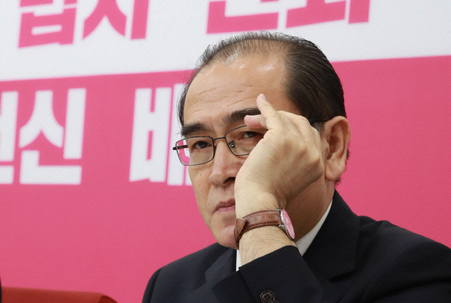 태영호, '대북전단금지법' 비판에 조수진 '北 탈출한 태 의원, '진짜 독재' 목격'