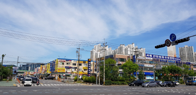 서울 금천구 시흥동에 위치한 시흥산업용재유통센터 전경 /사진제공=시흥유통진흥사업협동조합