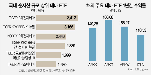 1718A24 국내 순자산 규모 상위 테마 ETF