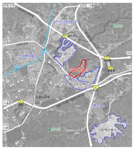 의왕 제2의왕테크노파크 위치도. /사진제공=의왕시