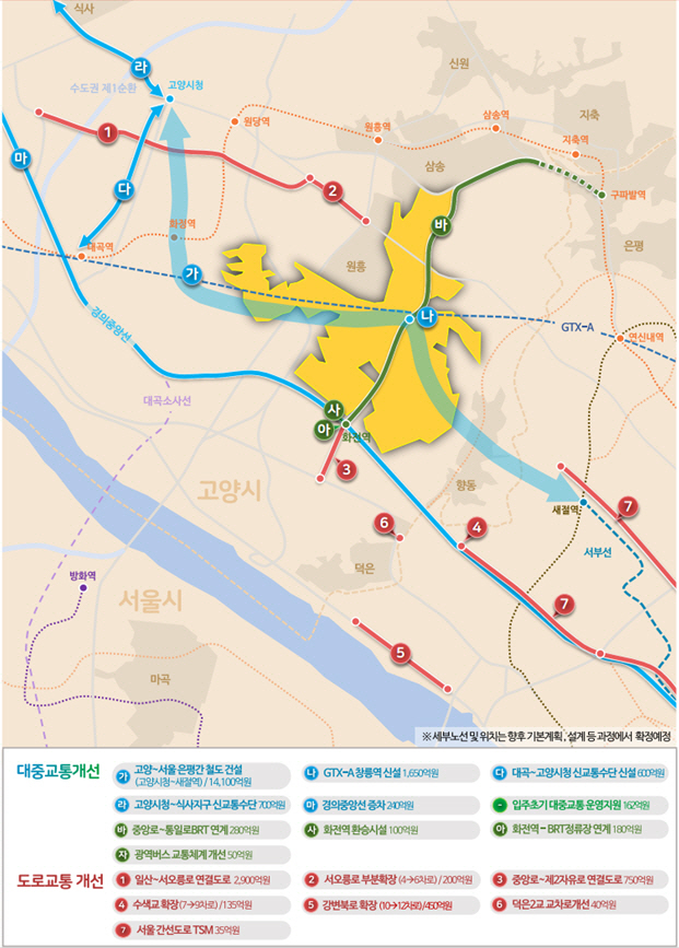 고양 창릉 광역교통개선대책/그래픽 제공=국토교통부