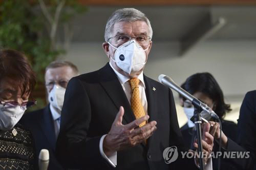 바흐 IOC위원장 '도쿄올림픽, 일본인 자랑 될 것'