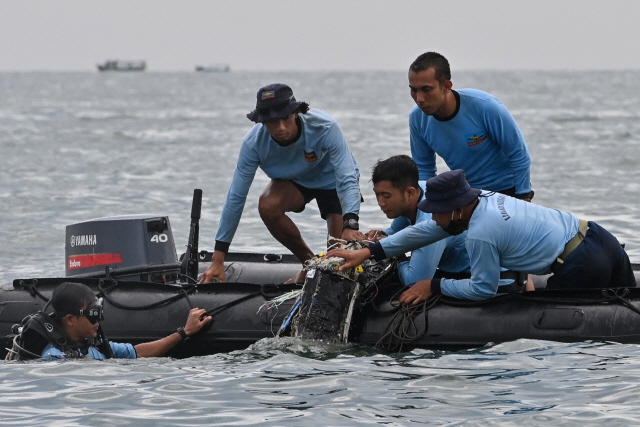 추락한 印尼 여객기 수색 착수...'파편·신체 일부 발견'