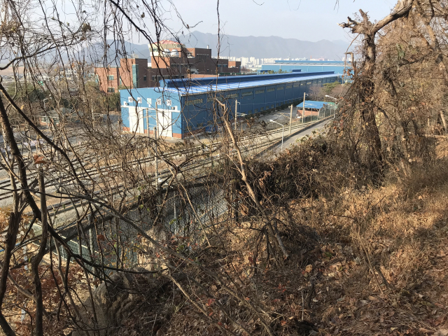 부산교통공사가 보유 토지 실태조사를 통해 발굴한 호포차량기지(양산시 동면) 외곽 미활용 유휴 부지./사진제공=부산교통공사