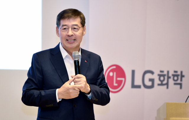 신학철 LG화학 부회장. /사진 제공=LG화학