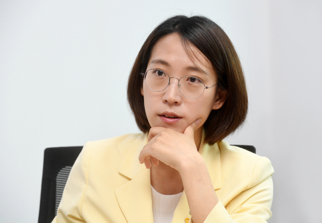 장혜영 정의당 의원. /권욱 기자