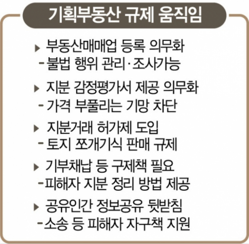 [단독]'최고매출 천억' 기획부동산 553개 색출…국토부 '매매업 등록제' 추진