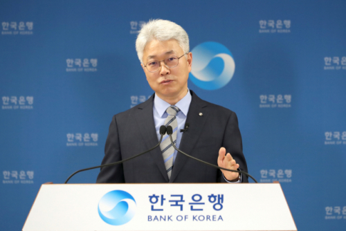 박양수 한국은행 경제통계국장이 5일 오전 서울 중구 한국은행에서 2020년 12월 국제수지(잠정)의 주요 특징을 설명하고 있다. / 사진제공=한은