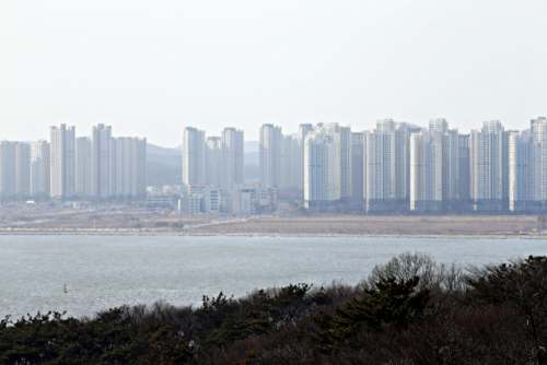 인천 영종국제도시에 들어선 ‘영종 하늘도시’ 전경. /사진제공=인천경제자유구역청