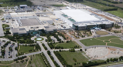 미국 텍사스주 오스틴에 있는 삼성전자 파운드리 공장 전경/사진 제공=삼성전자