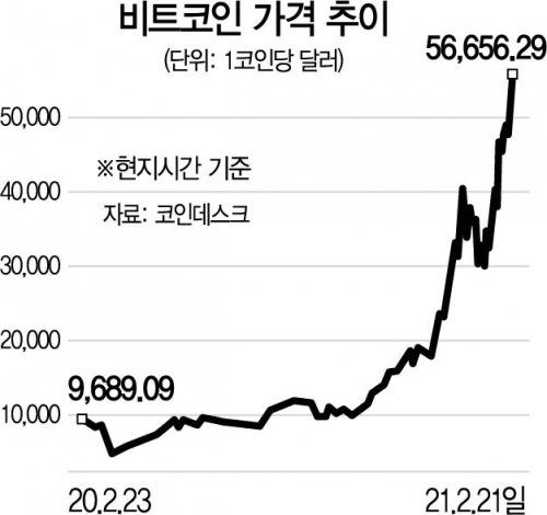 '비트코인 비싸'…상승세 부추기다 한발 뺀 머스크