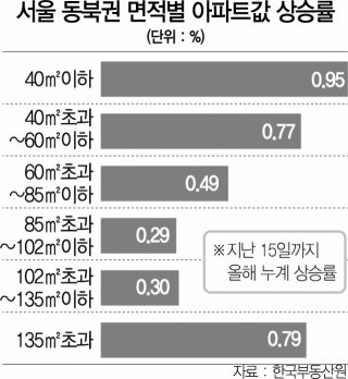 2030 '작아도 사자'…서울 외곽 소형 아파트값도 '껑충'