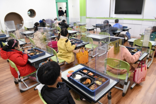 부산 기장군 일광면 해빛초등학교 내 '기장형 초등돌봄교실’이 첫 운영에 들어갔다./사진제공=기장군