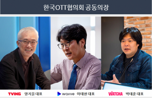 국내 OTT 3사, '한국OTT협의회' 출범… '저작권 문제 등 이슈 한 목소리'