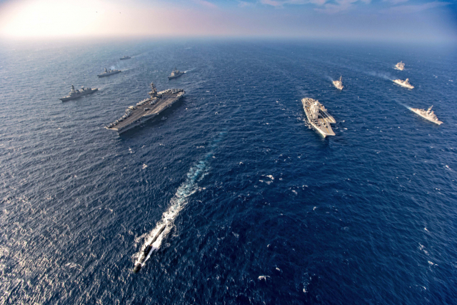 中 해군 급팽창에…바이든 '아시아판 나토'로 포위망 좁힌다