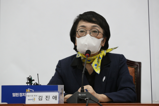 '이번 선거 야권에 기울어'…김진애 '與 단일화' 촉구