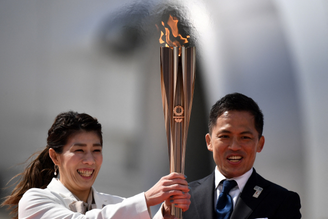 2020 도쿄올림픽 성화. /AFP연합뉴스