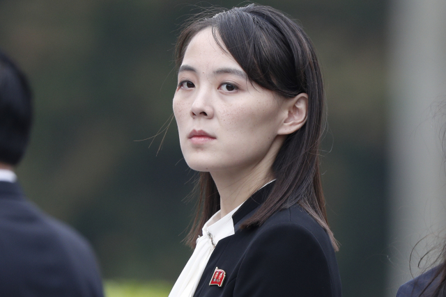 지난 2019년 3월 베트남 하노이 호찌민묘를 방문했을 당시 김여정 북한 노동당 부부장./연합뉴스