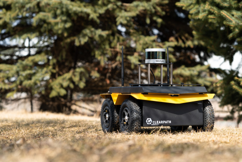 캐나다 무인 자율주행 로봇 스타트업의 로봇./사진제공=클리어패스