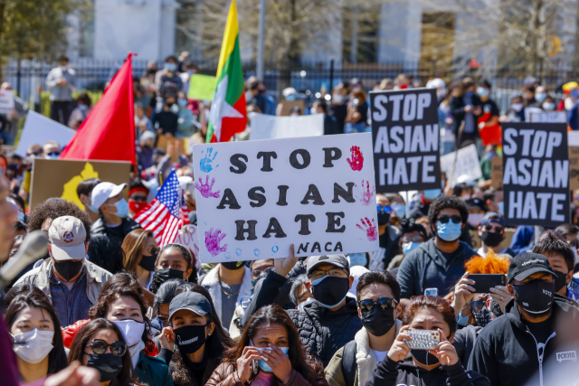 [사진] 美 전역서…'아시아계 향한 증오 멈춰라' 시위