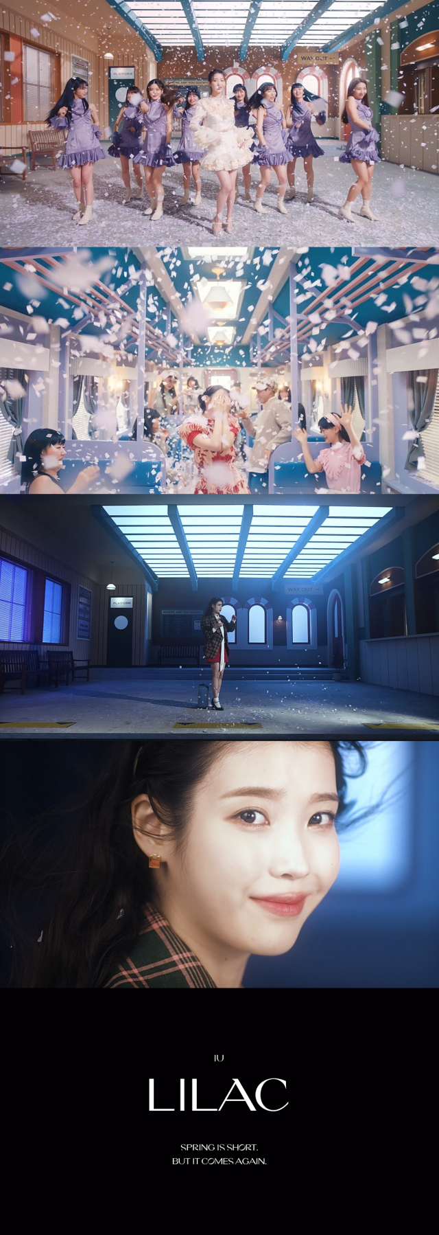 /사진=아이유 정규 5집 타이틀곡 '라일락' MV