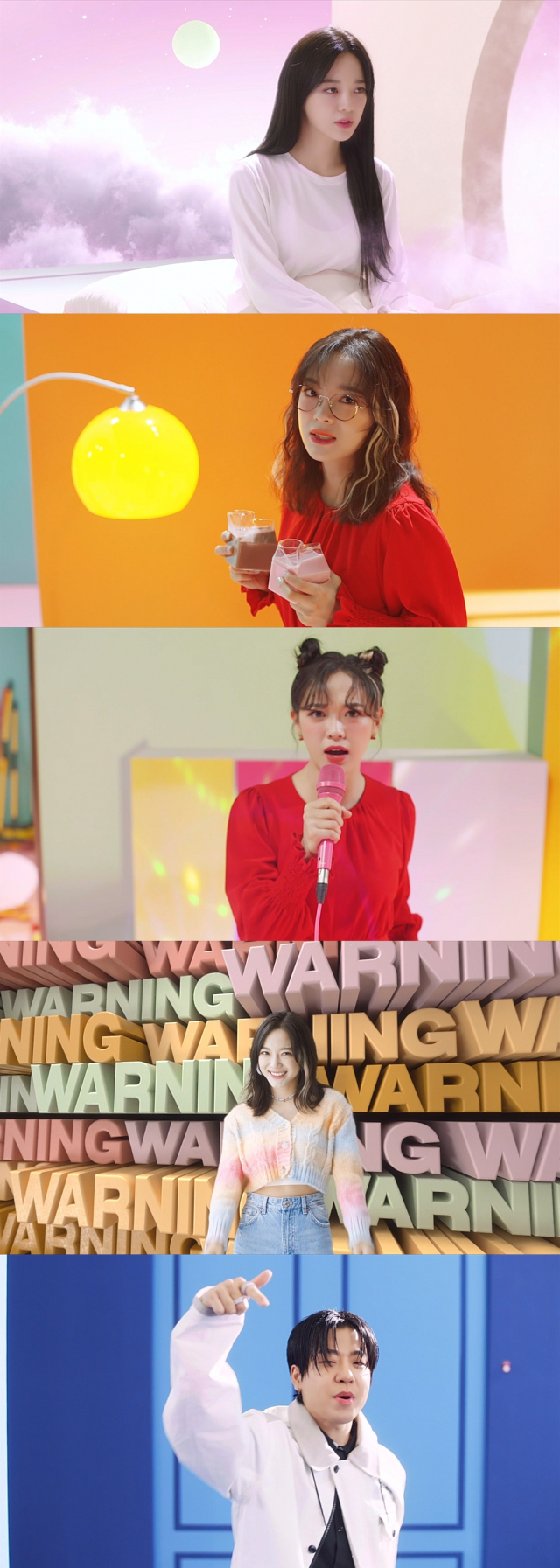 / 사진=김세정 미니 2집 'I'm' 타이틀곡 'Warning' 뮤직비디오 캡처
