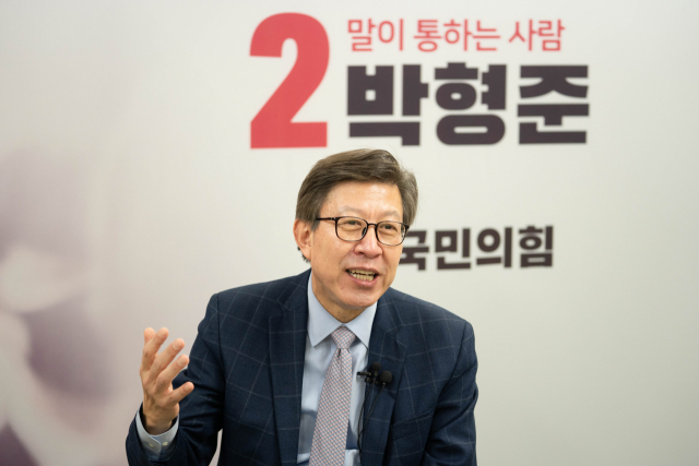 박형준 국민의힘 부산시장 후보./사진 제공=박형준 후보 캠프