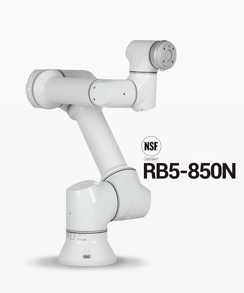 레인보우로보틱스 협동로봇 RB-N 시리즈, 세계 최초 ‘단일제품’ NSF 인증 획득